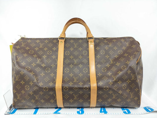 LOUIS VUITTON M41424 Monogram Keepall 55 Boston Bag 