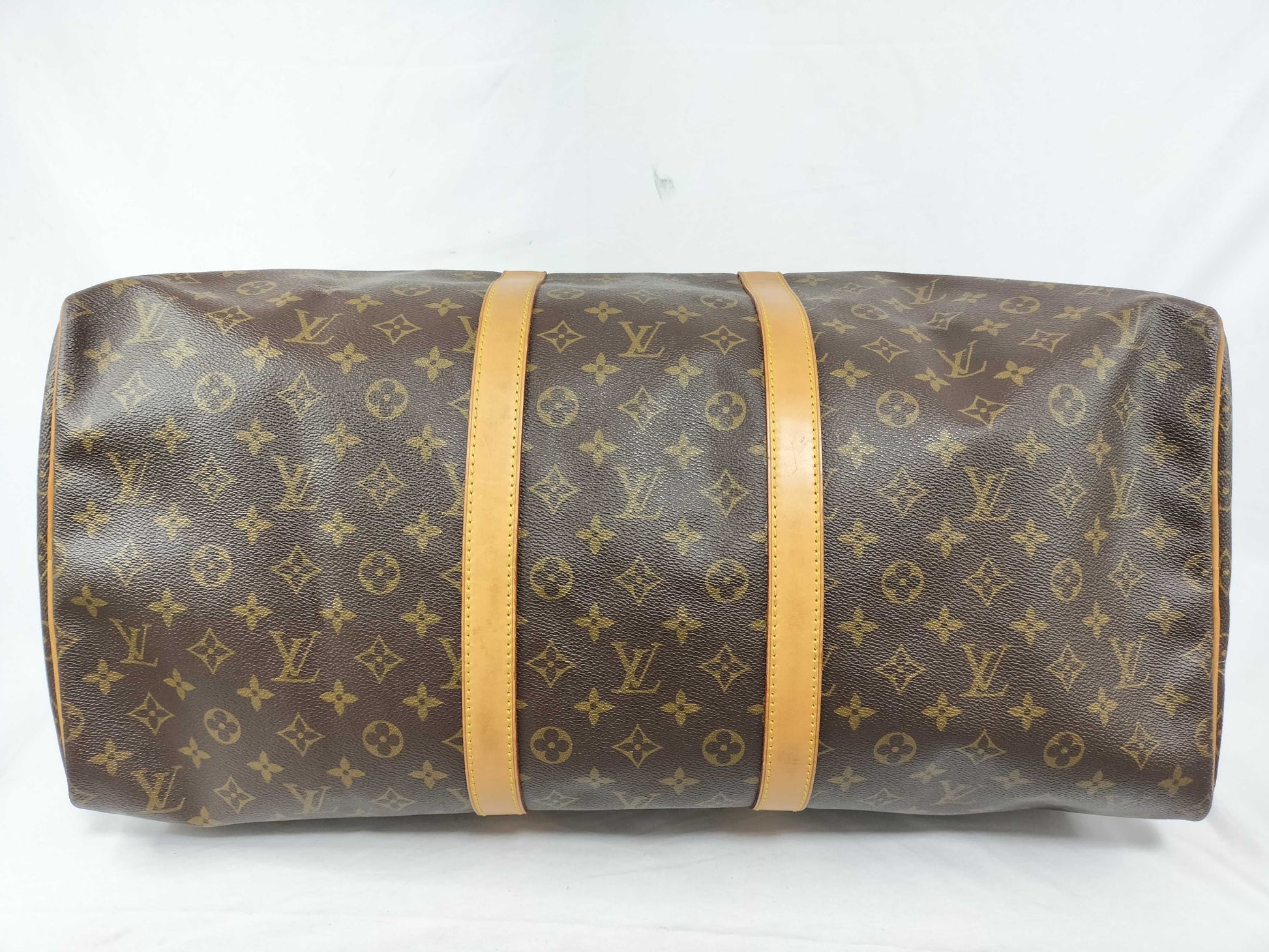 LOUIS VUITTON M41424 Monogram Keepall 55 Boston Bag 
