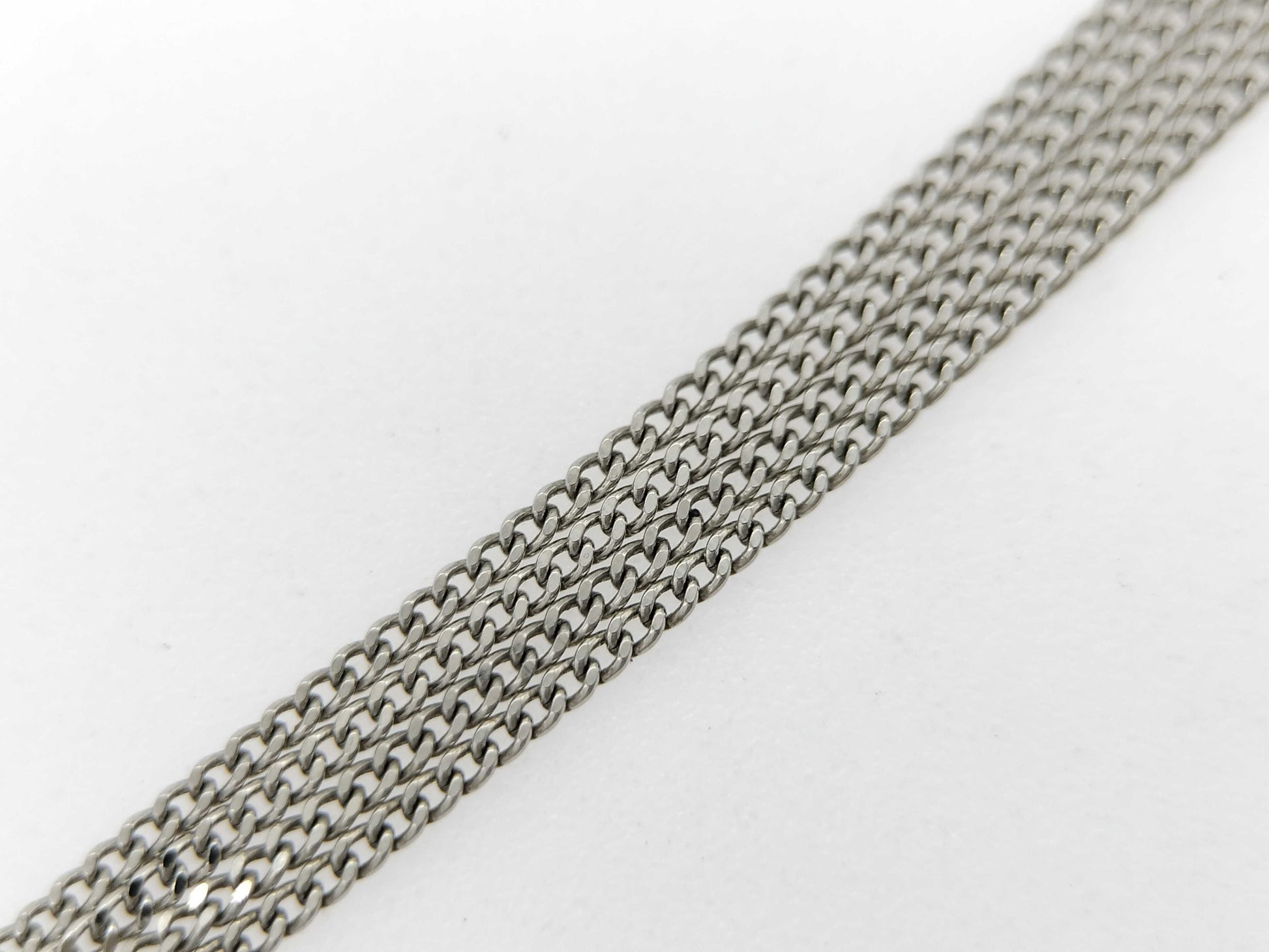 D 0.25ct Pt900/Pt850 3.2g Necklace 