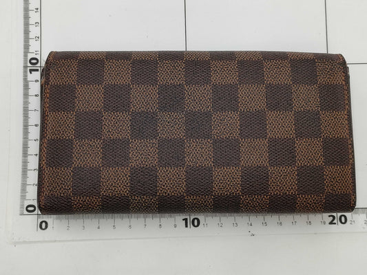 LOUIS VUITTON Damier Portefeuille Sarah CT2057 Wallet