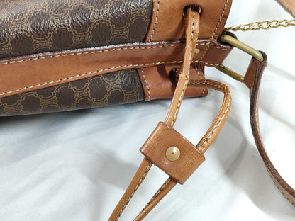 CELINE Drawstring Bag with Pouch Shoulder Bag