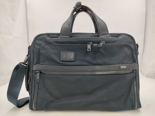 TUMI Navy Business Bag