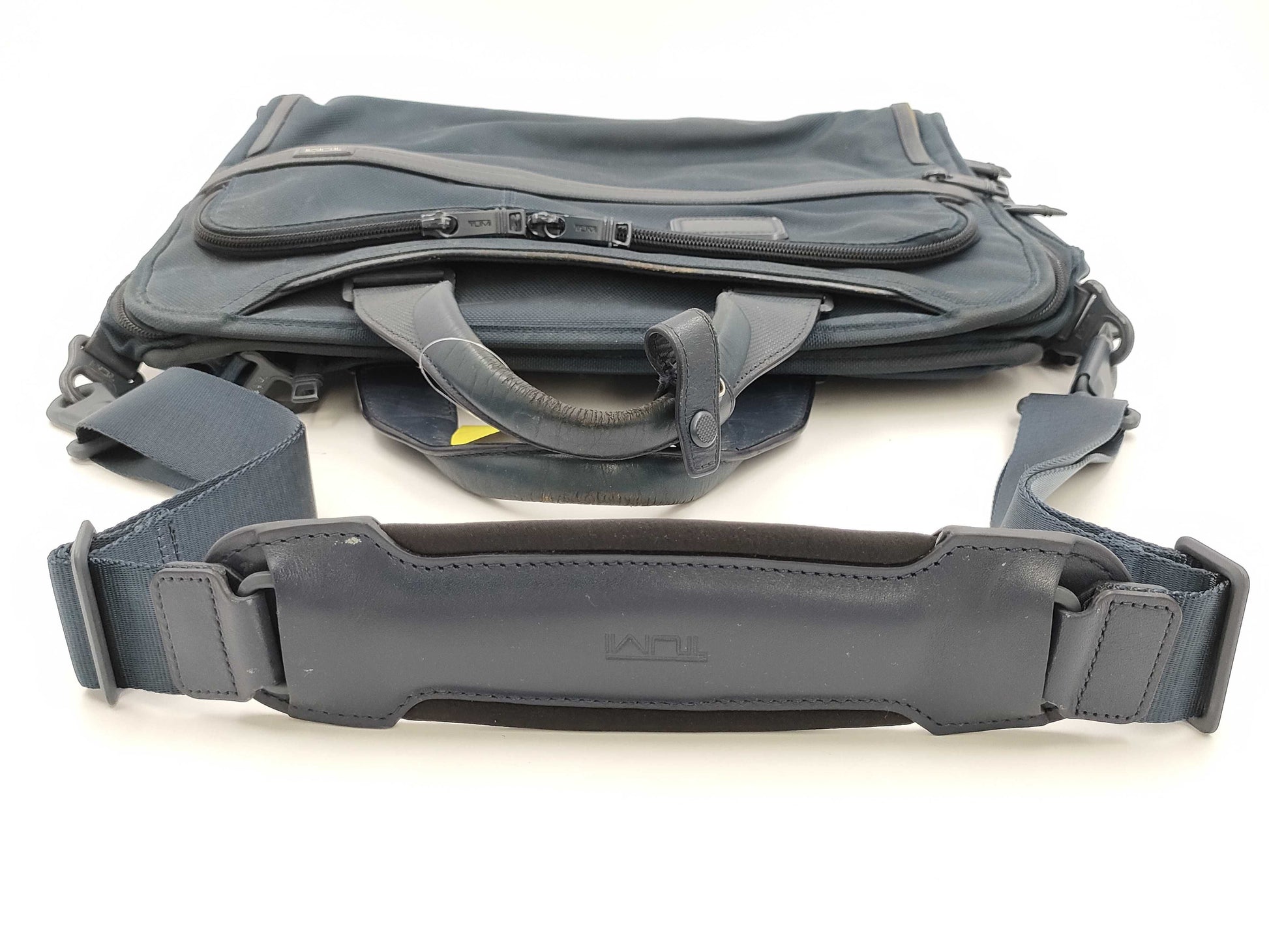 TUMI Navy Business Bag