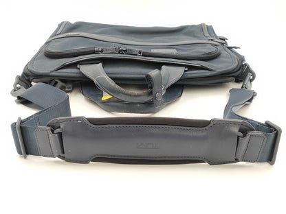 TUMI Navy Business Bag