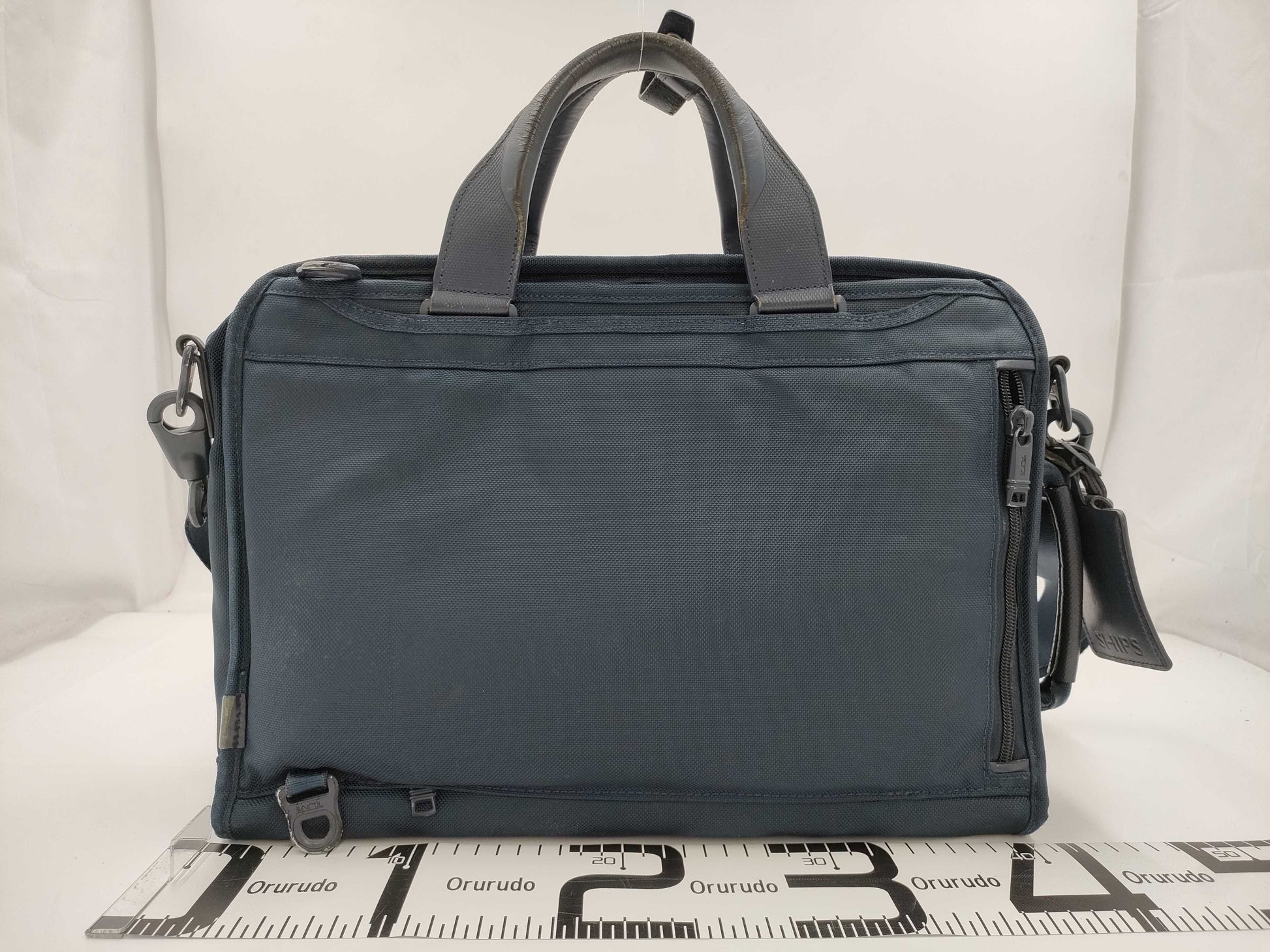 TUMI Navy Business Bag