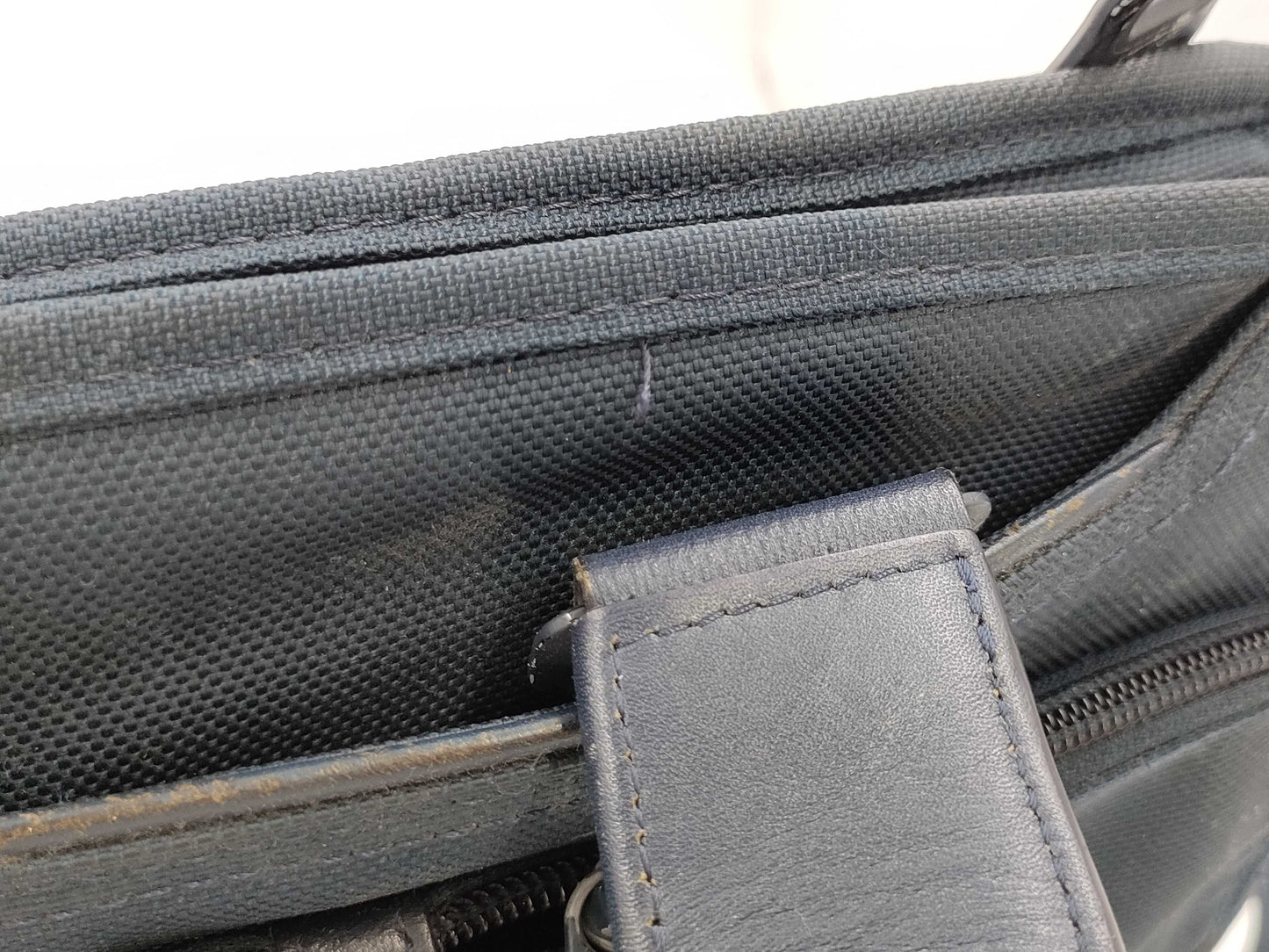 TUMI Navy Business Bag