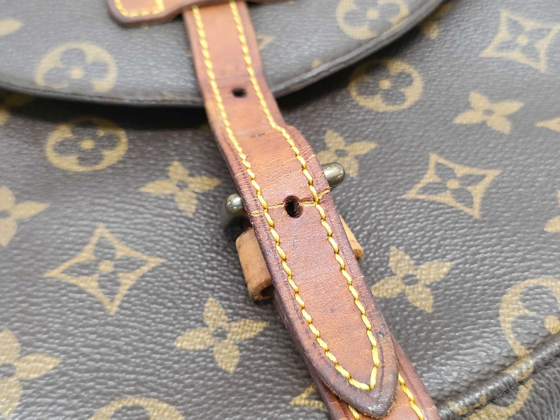 LOUIS VUITTON Monogram M40647 Chantilly GM Shoulder Bag