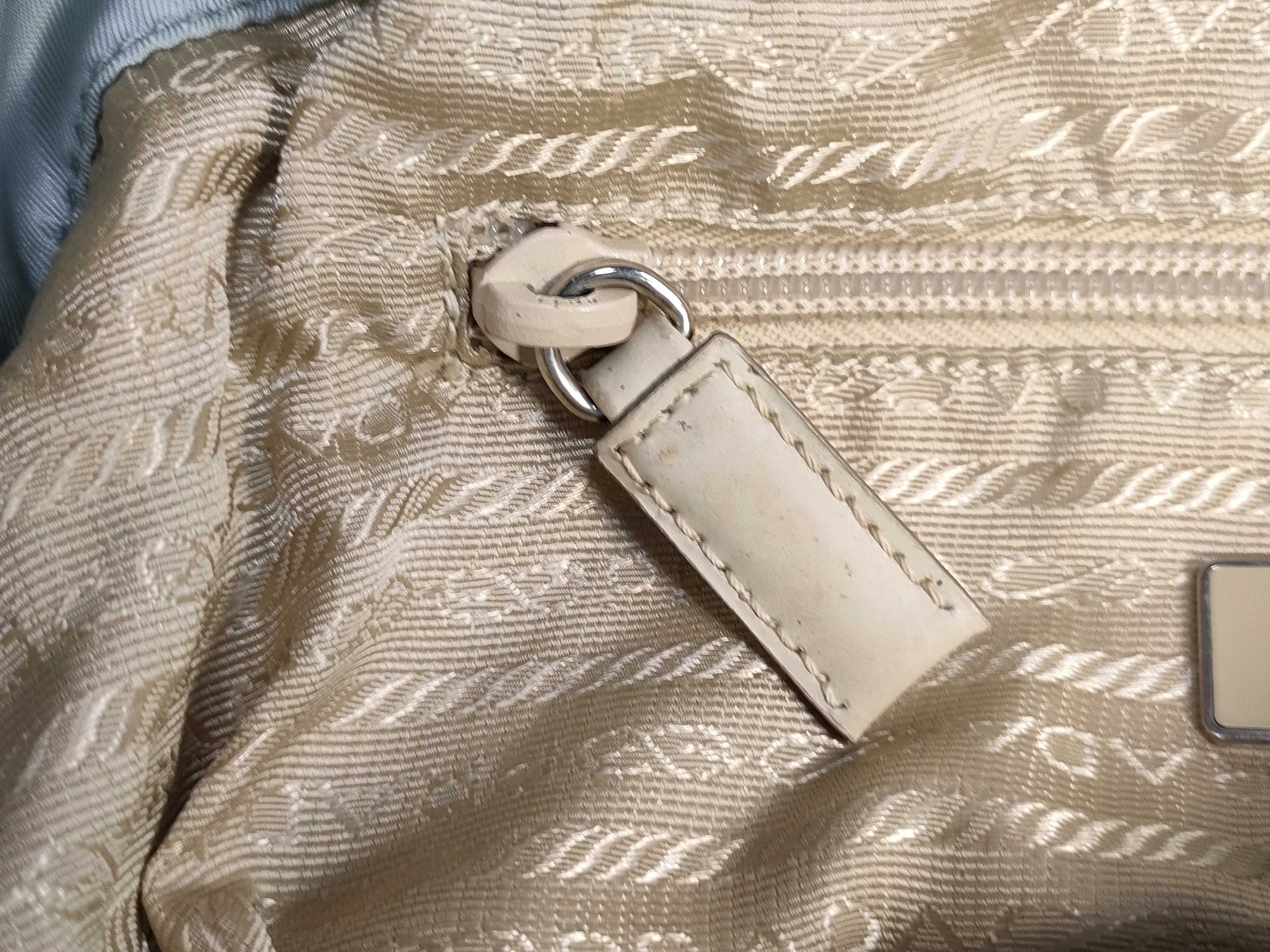 PRADA nylon backpack, blue