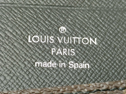 LOUIS VUITTON M60109 Monogram Macassar Portefeuille Vertical Wallet