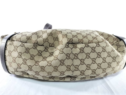 GUCCI GG Canvas Handbag with Pouch Tote Bag