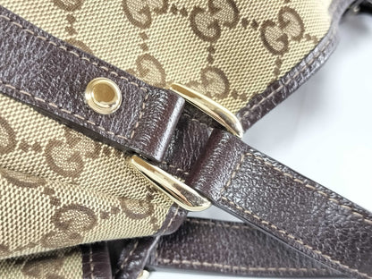 GUCCI GG Canvas Handbag with Pouch Tote Bag