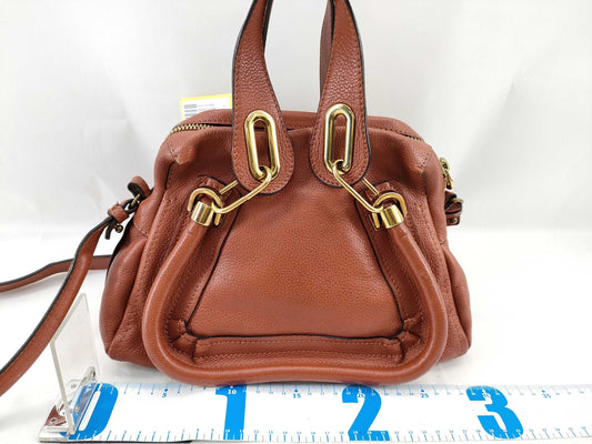 Chloe Paraty Leather 2-Way Bag Handbag