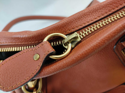 Chloe Paraty Leather 2-Way Bag Handbag