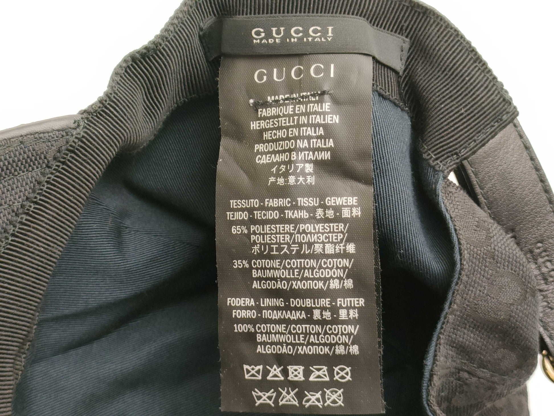 GUCCI GG Canvas Sherry Cap Other Accessories