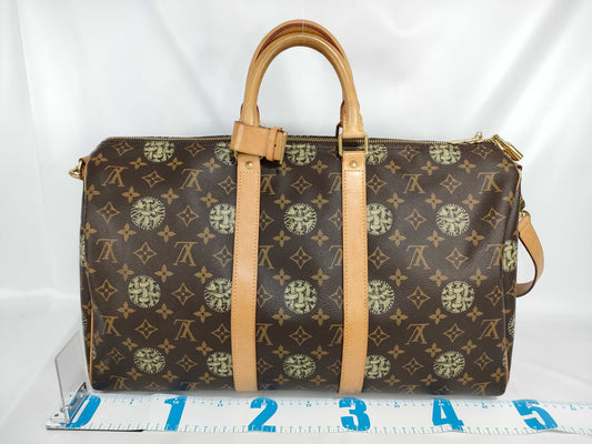 LOUIS VUITTON Monogram Christopher Nemeth Keepall 45 Boston Bag