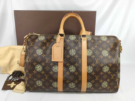 LOUIS VUITTON Monogram Christopher Nemeth Keepall 45 Boston Bag