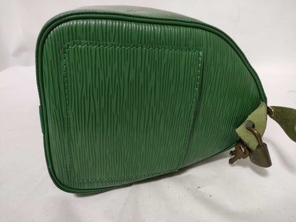 LOUIS VUITTON Epi Speedy 25 Green Boston Bag