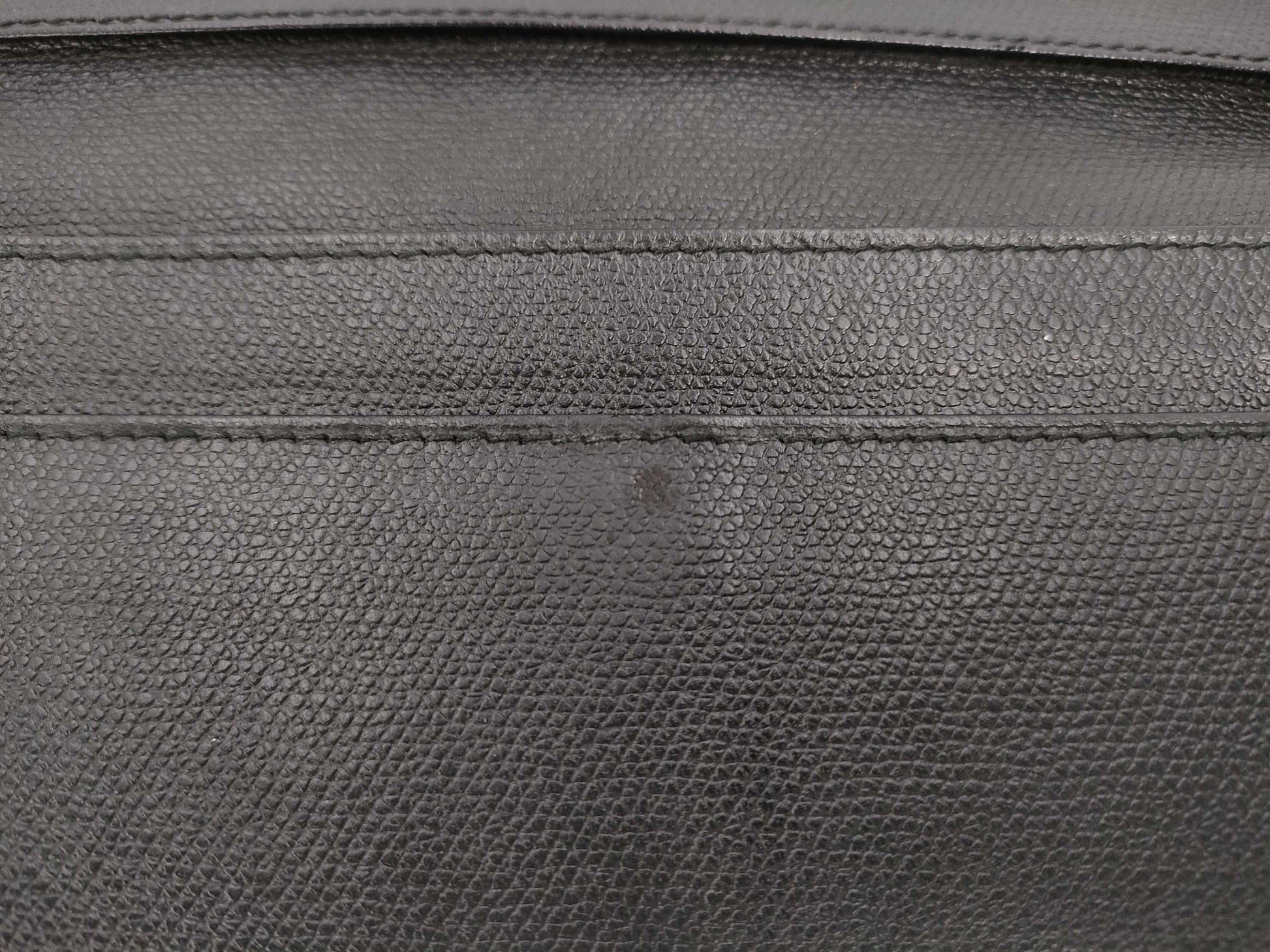 CHANEL Caviar Skin Coco Button Long Wallet