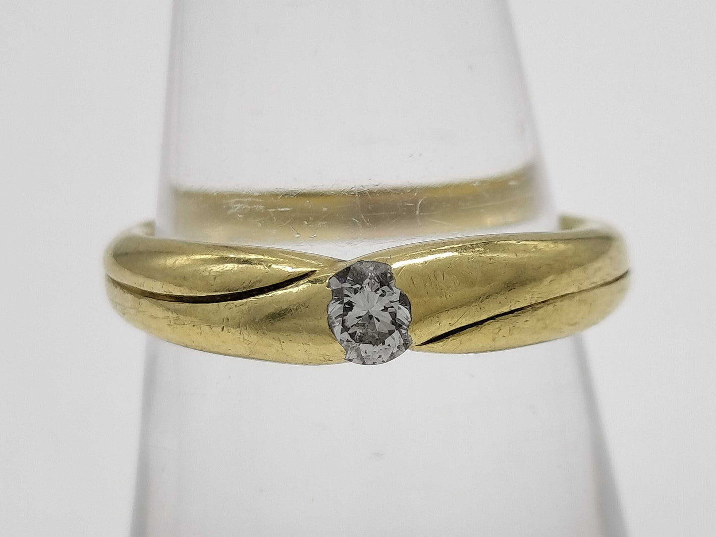 D0.20ct K18 4.9g Ring 