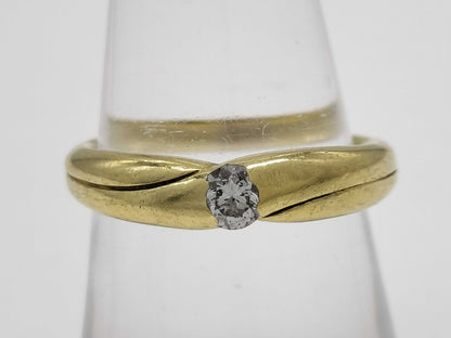 D0.20ct K18 4.9g Ring 