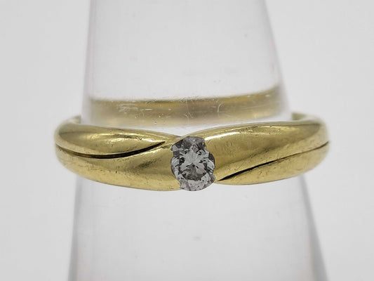 D0.20ct K18 4.9g Ring 