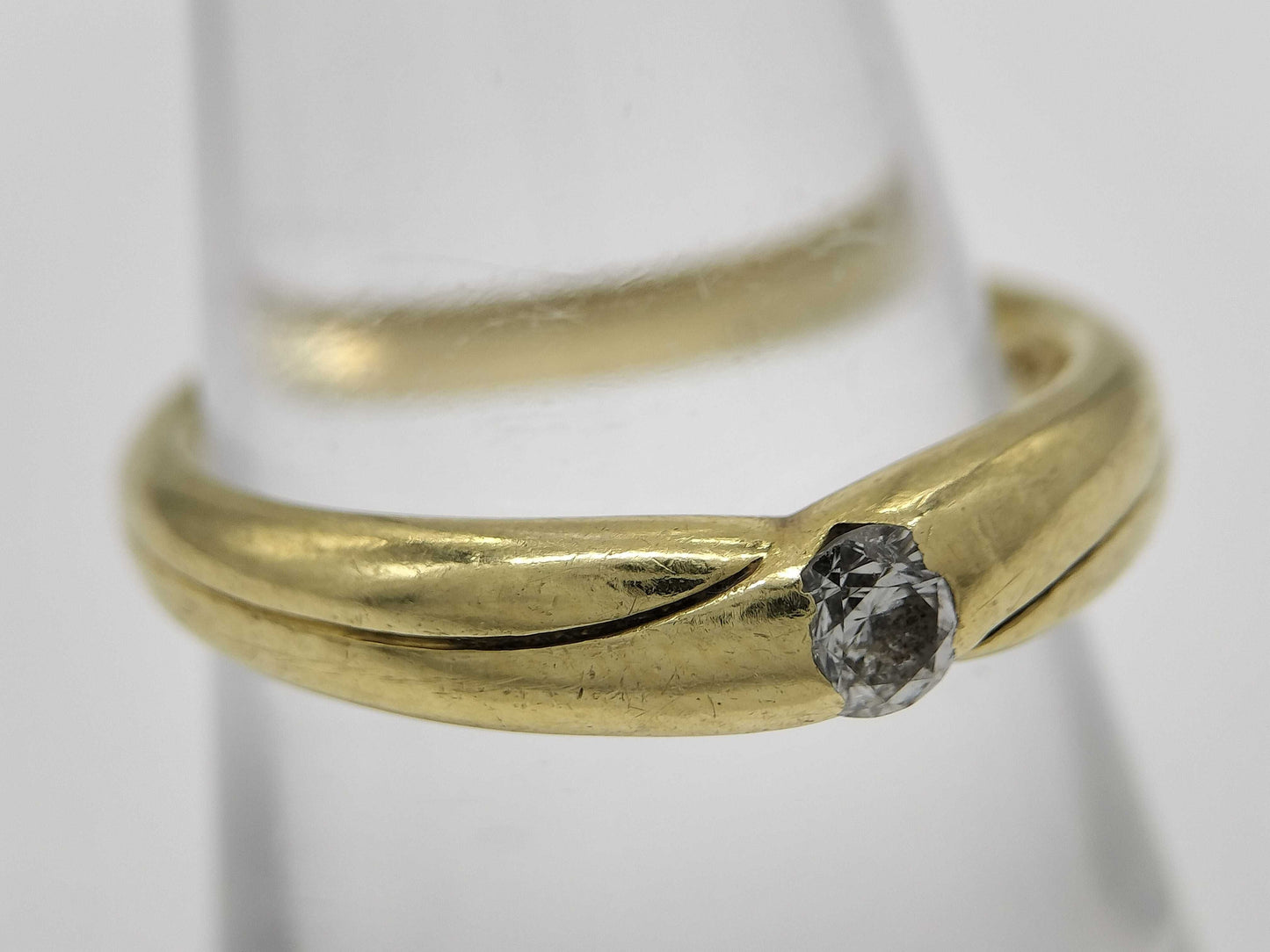 D0.20ct K18 4.9g Ring 