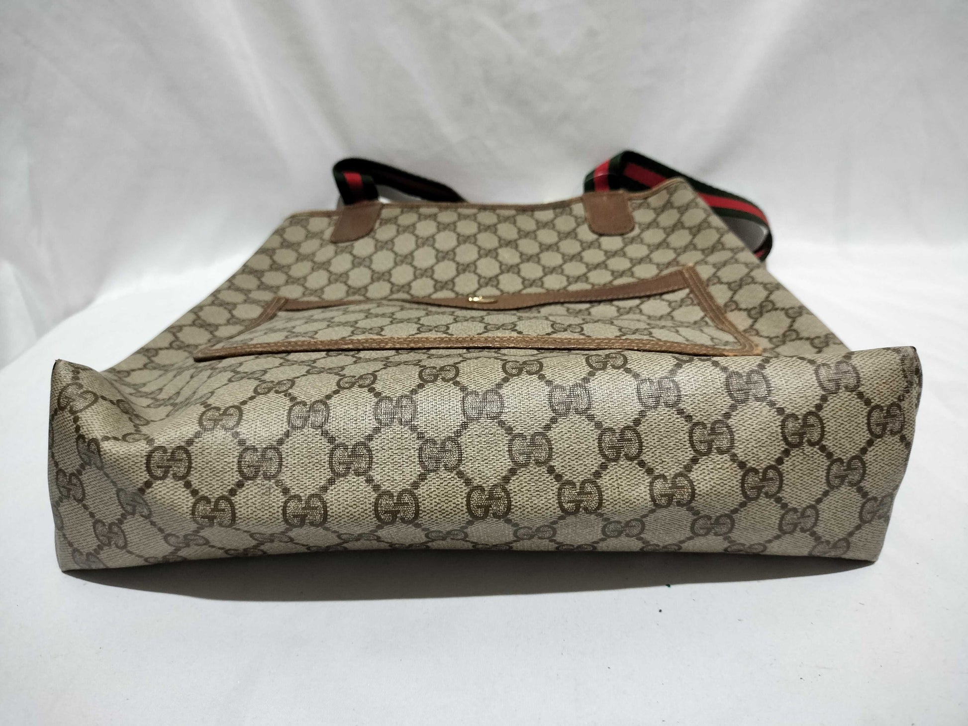 GUCCI GG Canvas 39.02.003 Sherry Line Tote Bag
