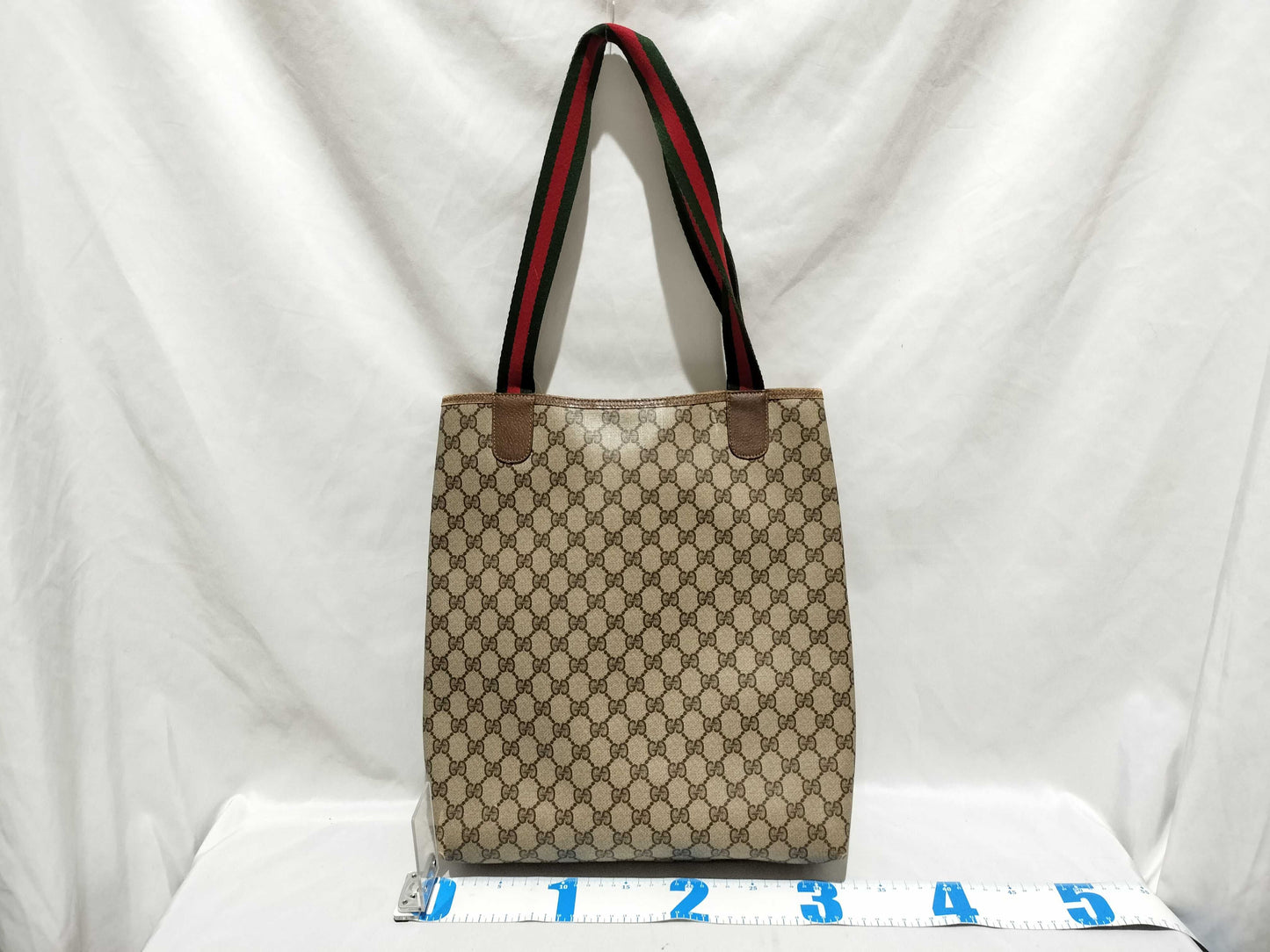 GUCCI GG Canvas 39.02.003 Sherry Line Tote Bag