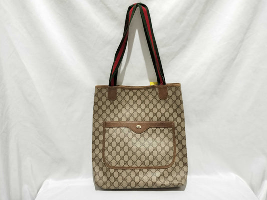 GUCCI GG Canvas 39.02.003 Sherry Line Tote Bag