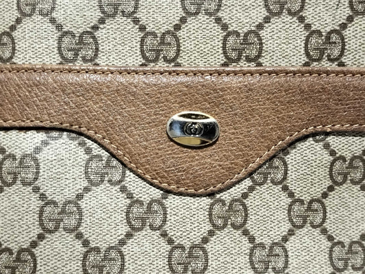 GUCCI GG Canvas 39.02.003 Sherry Line Tote Bag