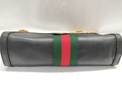 GUCCI Ophidia Leather Shoulder Bag 503877