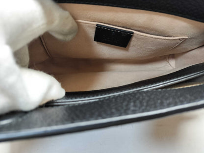 GUCCI Ophidia Leather Shoulder Bag 503877