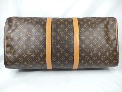 LOUIS VUITTON M41424 Monogram Keepall 55 Boston Bag