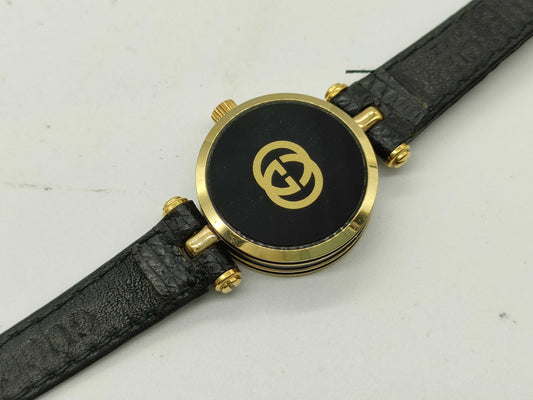 GUCCI Black Dial Unmoving Women's Watch