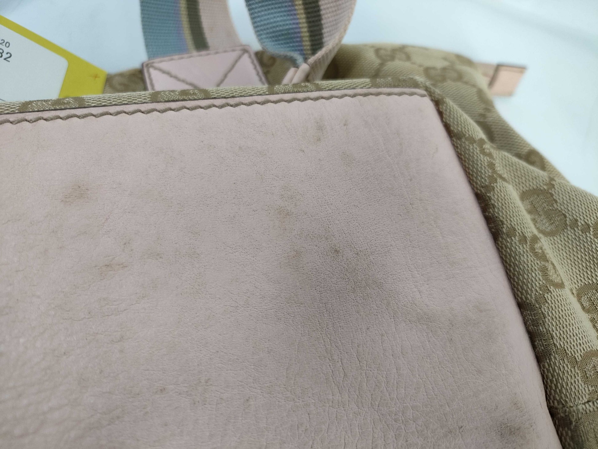 GUCCI GG Canvas 03136 Shoulder Handbag