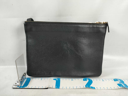 CELINE Leather Shoulder Bag Black Shoulder Bag Shoulder Bag