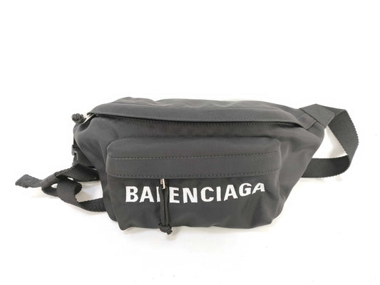 BALENCIAGA nylon body bag/waist bag