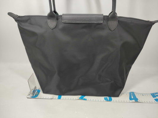 LONG CHAMP Pliage Nylon Black Tote Bag