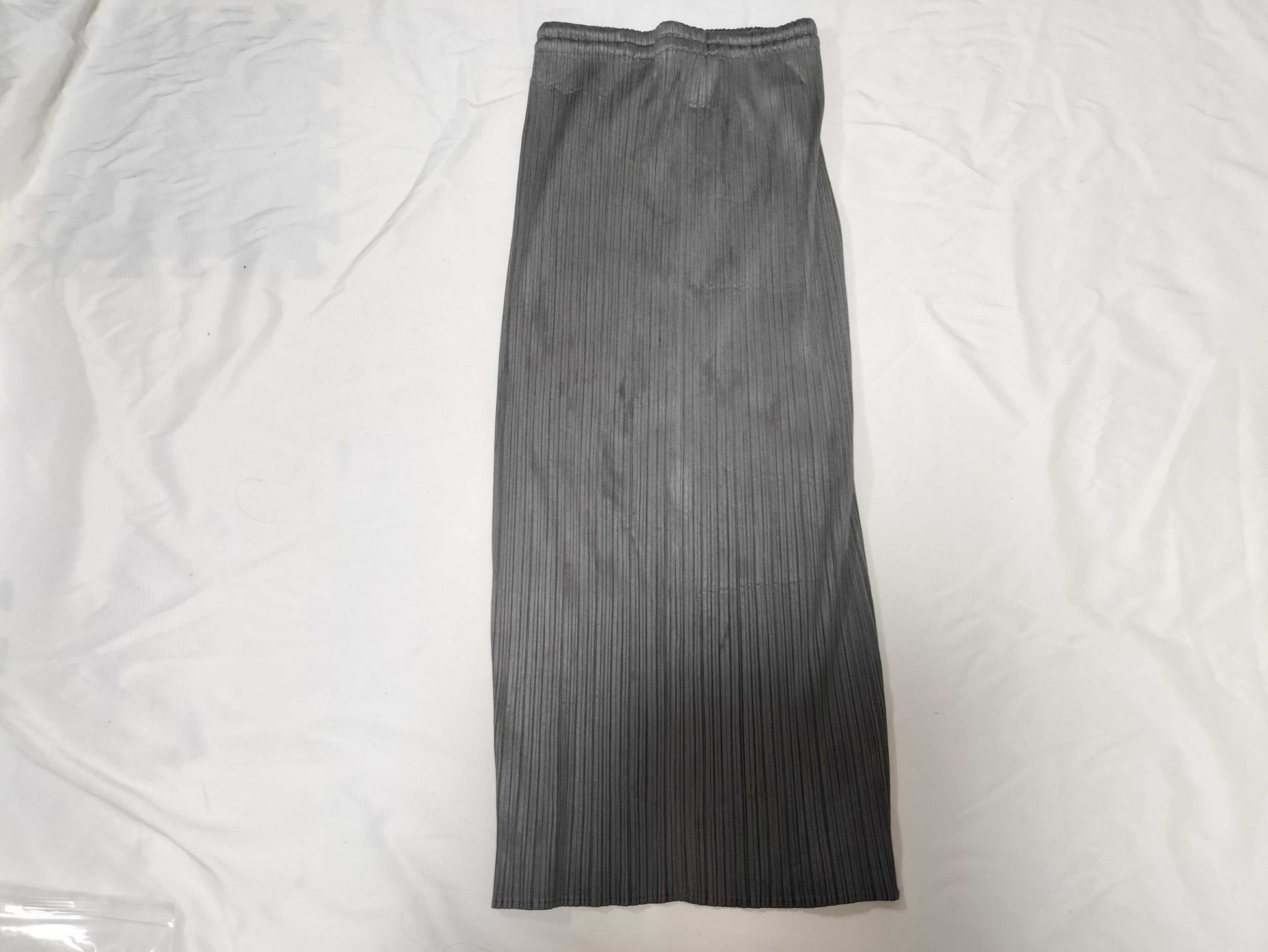 ISSEY MIYAKE Pleats Please Long Skirt Gray Skirt
