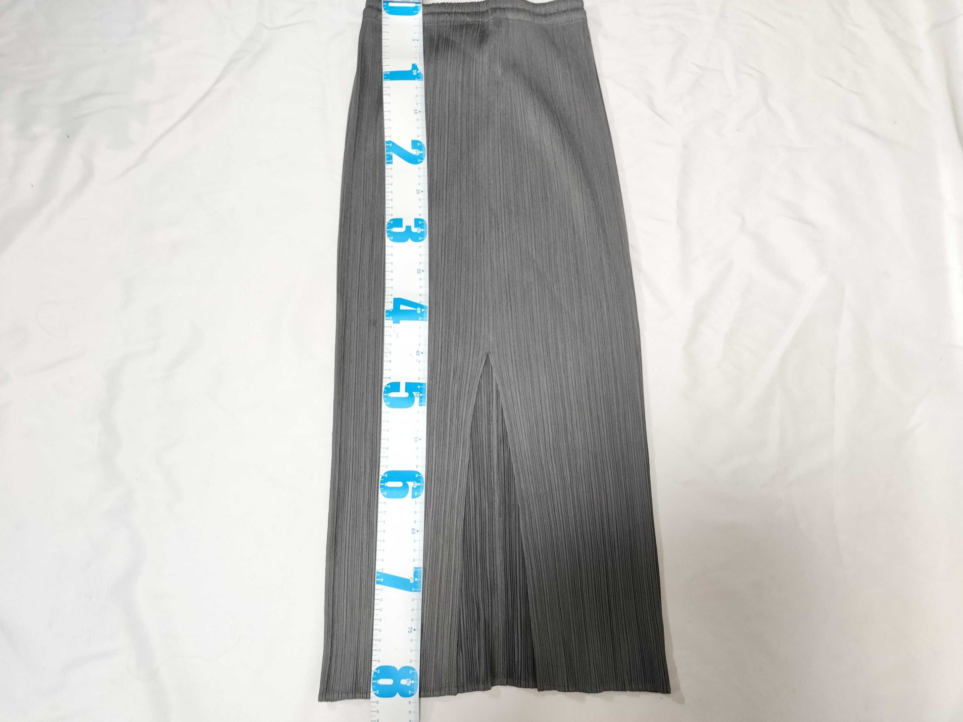 ISSEY MIYAKE Pleats Please Long Skirt Gray Skirt