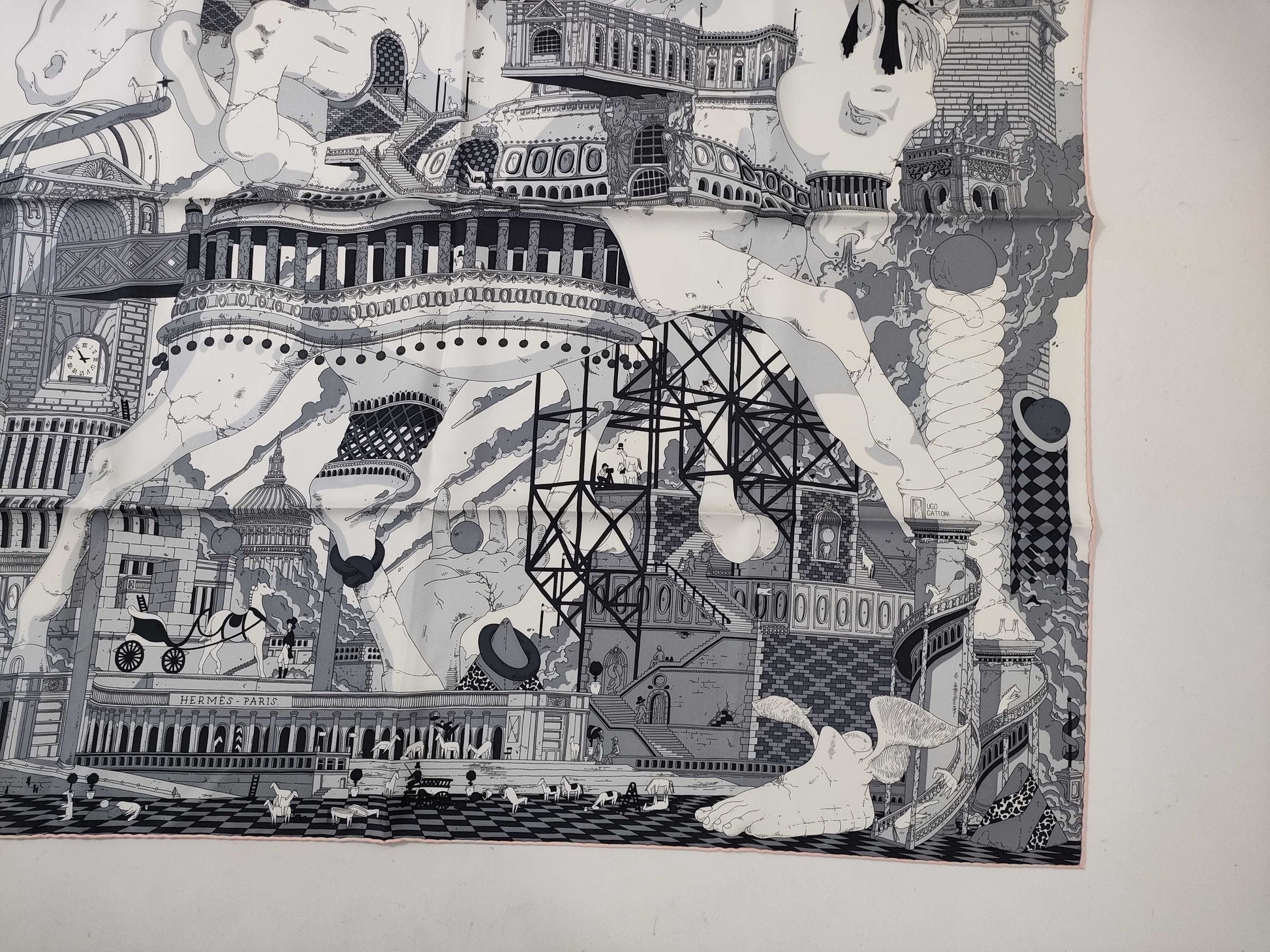 HERMES Carre Hypopolis Scarf
