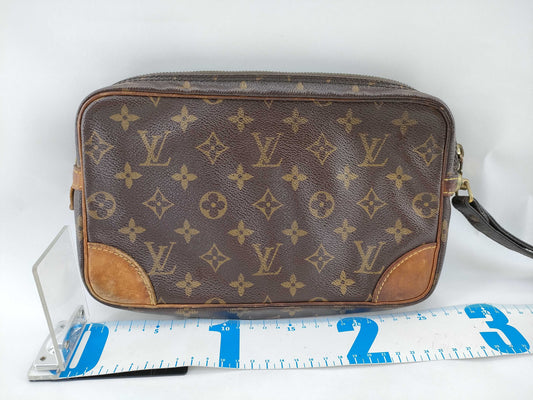 LOUIS VUITTON Monogram Marly Dragonne Second Bag