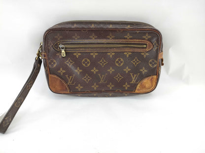LOUIS VUITTON Monogram Marly Dragonne Second Bag