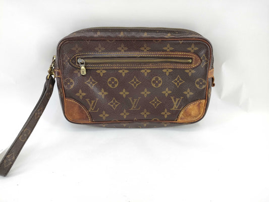 LOUIS VUITTON Monogram Marly Dragonne Second Bag