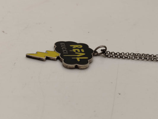 GUCCI Gucci Ghost REAL Logo Necklace
