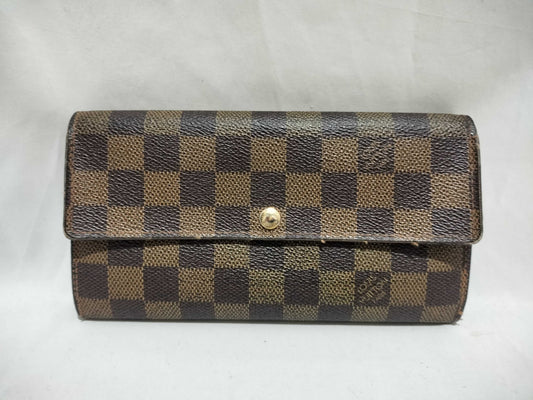 LOUIS VUITTON Damier Portefeuille Sarah Wallet