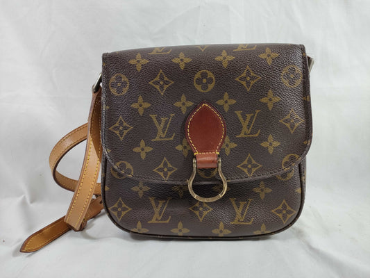 LOUIS VUITTON M51242 Monogram Saint-Cloud Shoulder Bag
