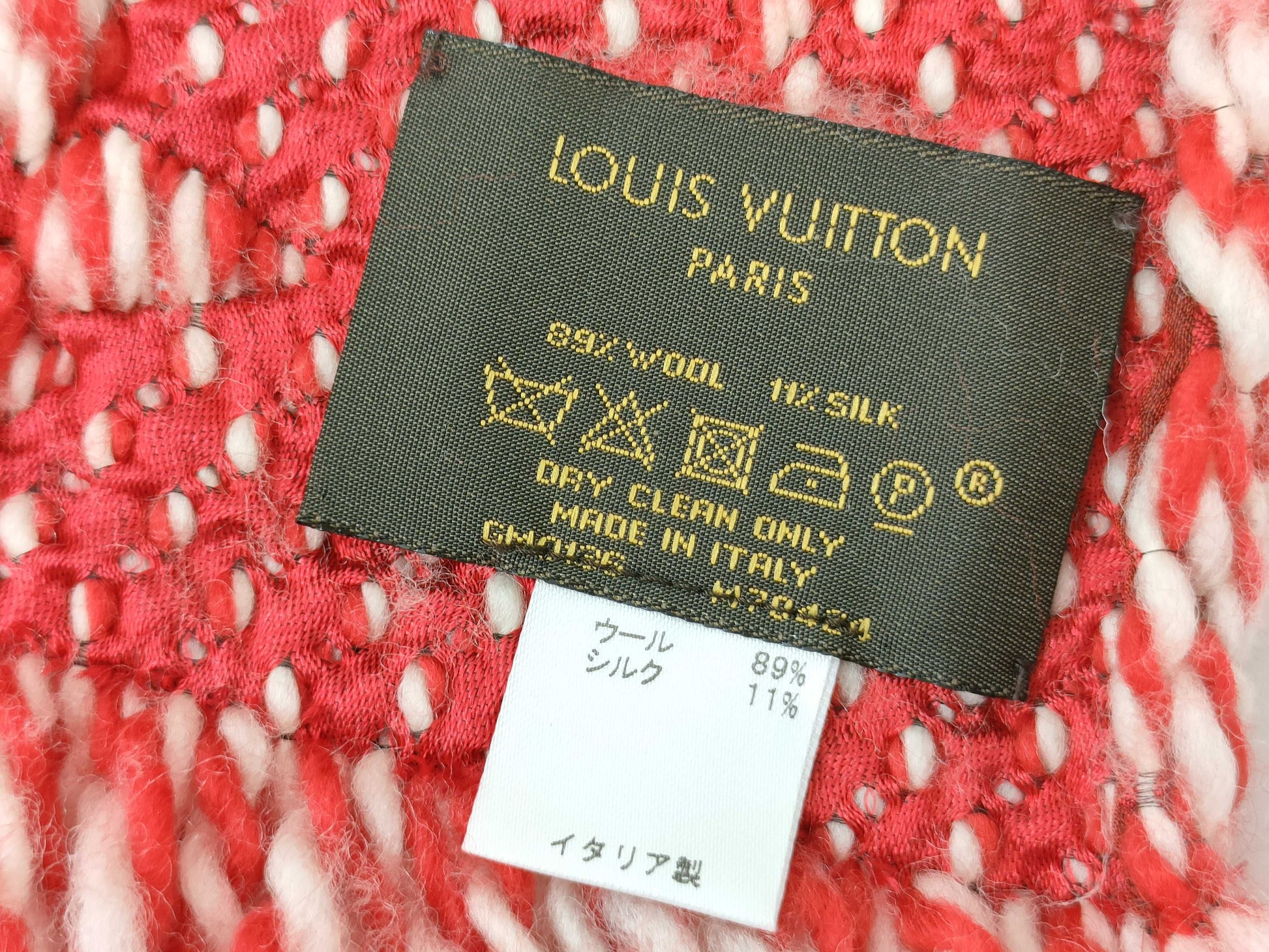 LOUIS VUITTON Monogram Echarpe Logomania Mix M70424 Scarf