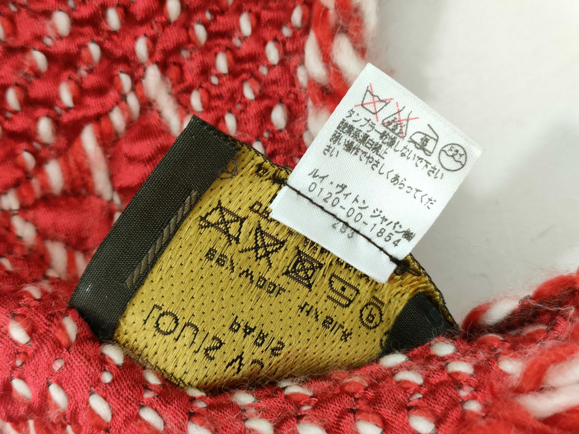 LOUIS VUITTON Monogram Echarpe Logomania Mix M70424 Scarf