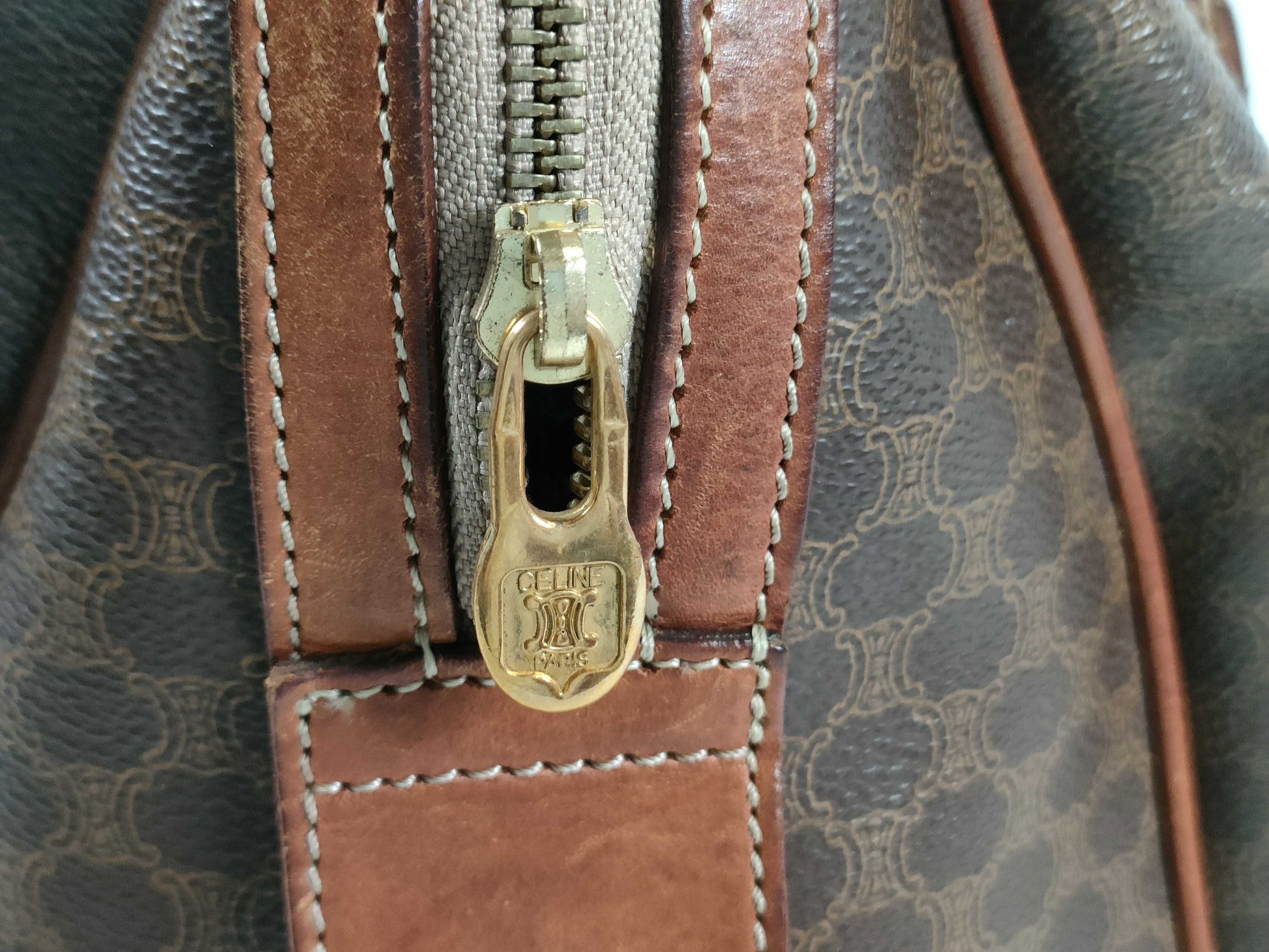 CELINE Mini Boston Handbag